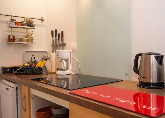 아파트 Oustal De Pape Le Calme Au Coeur De 미르포아